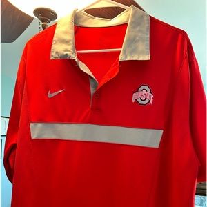 Nike dry fit Ohio State University polo.